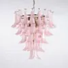 Kristallkrona Ø66xH75cm Rosa/Mässing - Livorno