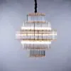 Kristallkrona Ø65cm Verona Krom