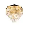 Plafond Kristall Hannover Guld Ø 60cm
