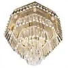 Plafond Kristall Hannover Guld Ø 60cm