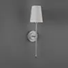Vägglampa Silver Med Hatt H51 - Hampton