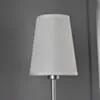Vägglampa Silver Med Hatt H51 - Hampton