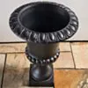 Svart Kruka Urna 46x61cm - Lucia