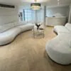 Soffa 3-sits XL 350cm Greige - Bel Air