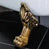 Badkar 170cm Vit Tassar Guld - The Classic