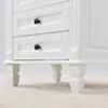 Kommod Badrum 60cm Nashville Vit - Vit Marmor