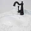 Kommod Badrum 60cm Nashville Vit - Vit Marmor