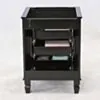 Kommod Badrum 60cm Nashville Svart - Vit Marmor
