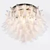 Kristallplafond Ø65xH52cm Klar/Krom - Livorno