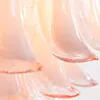 Kristallplafond Ø65xH52cm Rosa/Krom - Livorno