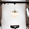 Kristallplafond Ø65xH52cm Klar/Mässing - Livorno