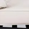 Loungefåtölj Svart 2-pack Aluminium Florence