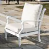 Loungeset Vit Aluminium 5-pers - Florence