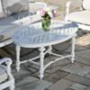 Loungeset Vit Aluminium 5-pers - Florence