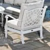 Loungeset Vit Aluminium 5-pers - Florence