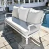 Loungeset Vit Aluminium 5-pers - Florence