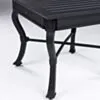 Loungeset Svart Aluminium 2-pers - St Tropez