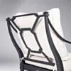 Loungeset Svart Aluminium 2-pers - St Tropez