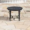 Loungegrupp Svart Aluminium 2-pers - Florence