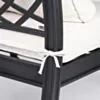 Loungeset Svart Aluminium 5-pers - Florence 