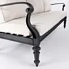 Loungeset Svart Aluminium 5-pers - Florence 