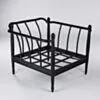 Loungeset Svart Aluminium 2-pers - Capri