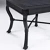 Loungeset Svart Aluminium 2-pers - St Tropez