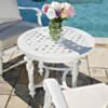 Loungegrupp Vit Aluminium 2-pers - Florence