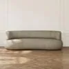 Soffa 3-sits 253cm Beige Armstöd - Malibu