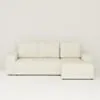 Bäddsoffa Divan Höger 255cm Beige - Sydney