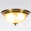 Takplafond Ø33cm Mässing - Monterey