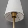 Vägglampa Mässing Med Hatt H51 - Hampton