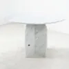 Runt Matbord Marmor Vit Ø120cm - Matisse