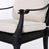 Matgrupp Utomhus 8 stolar Svart Aluminium - St Tropez 213cm