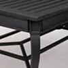 Matgrupp Utomhus 8 stolar Svart Aluminium - St Tropez 213cm