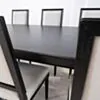 Svart Matgrupp 8 personer 240cm Massiv Ek - Gripsholm