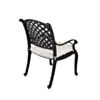 Matgrupp Utomhus 8 Stolar Svart Aluminium - Salerno 213cm