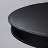 Matgrupp Utomhus Runt Bord 6 stolar Svart Aluminium - St Tropez Ø122cm