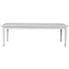 Matbord Gripsholm 240cm Vit Massiv Ek