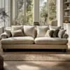 Howardsoffa 3-sits XL Beige 300cm - Hampton