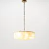 Taklampa Mässing/Marmor Ø55cm - Brescia