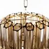 Kristallkrona Ø65cm Verona Cognac