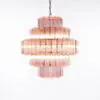 Kristallkrona Ø65cm Verona Rosa