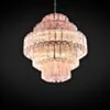 Kristallkrona Ø65cm Verona Rosa