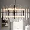 Modern Kristallkrona Ø85cm Vienna Svart
