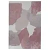 Mönstrad Matta 160x230cm  - Lila Rosa