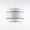 Taklampa Vit/Svart Ø50cm - Tokyo