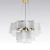 Taklampa Vit Ø65cm - Bellagio