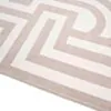 Mönstrad Matta Vit/Beige 160x230cm - Tiffany
