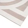 Mönstrad Matta Vit/Beige 160x230cm - Tiffany